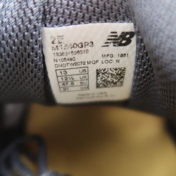 New Balance Shoes Mens 13 Athletic Cross Trainer 2E Sneaker Comfort Sport Grey - Picture 13 of 13